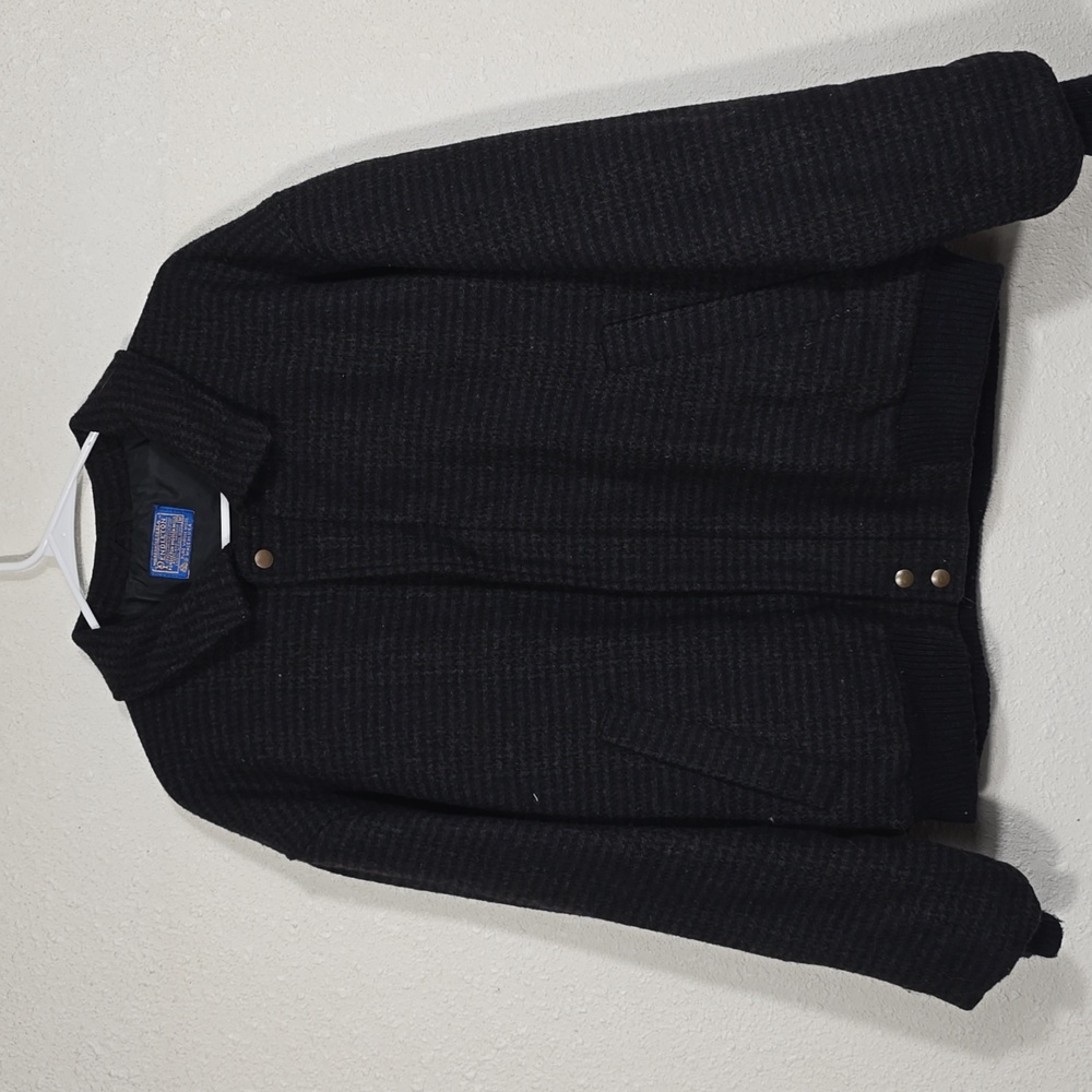 Pendleton Black Wool Blend Men's Jacket